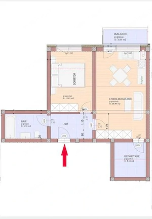 Vand apartament cu 2 camere nou - imagine 4