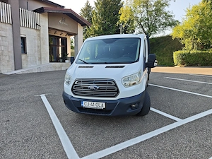 Vand Ford Transit doublecab (cabina dubla) cu platforma - imagine 7