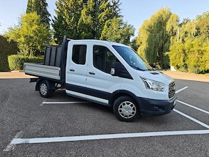 Vand Ford Transit doublecab (cabina dubla) cu platforma - imagine 8