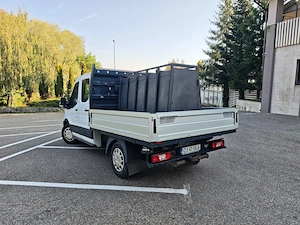 Vand Ford Transit doublecab (cabina dubla) cu platforma - imagine 4