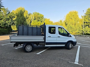 Vand Ford Transit doublecab (cabina dubla) cu platforma - imagine 2