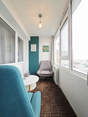 Apartament cu 2 camere, renovat integral, cu panoramă spectaculoasă   Mazepa 1, Galați - imagine 6
