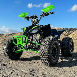 ATV electric ECO Replay XXL 1500W 60V 20Ah cu diferential, roti 8 inch, culoare verde