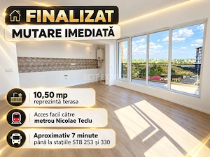 SPAȚIU, CONFORT & TERASĂ | 3 CAMERE | THEODOR PALLADY | FINALIZAT