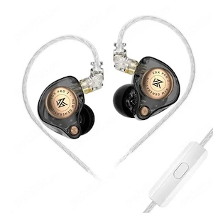 Căști KZ Acoustics EDX Pro Clear, 2 bucăți