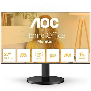 Monitor AOC 27" IPS Full HD 100Hz, 2 bucăți