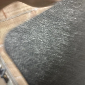 Mousepad mare din pâslă gri, pentru tastatură și mouse