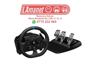 Volan Gaming Logitech G923 SE TRUEFORCE + Shifter Pt PS4 PS5 Si PC Editie Mclaren Stare Foarte Buna 