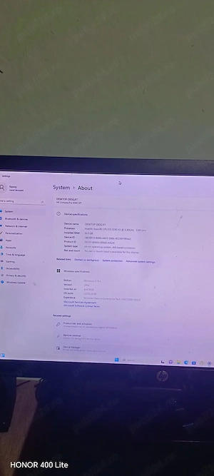 Vând sau schimb PC HP Compaq Pro 6300 complet ( inclus mouse și tastatură)