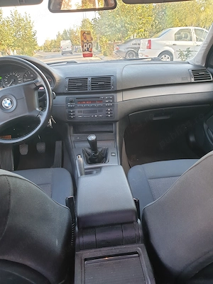 Bmw e46 316i fabricație 2002 facelift motor în 6 cilindri proprietar în acte se vinde doar cu fiscal - imagine 8