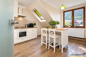 Apartament cu panorama de exceptie asupra Brasovului si Tampei, 3 camere, parcare, Centrul Istoric