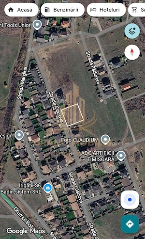 Teren 611 mp pentru duplex|2 fronturi|Toate utilitatile|Drumul Boilor