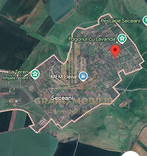 Teren intravilan 4.393 mp Seceani, lângă autostradă A1.