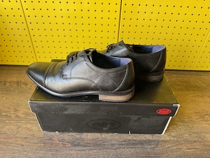 Pantofi Eleganți Bărbați AM Shoe, Mărimea 40   Piele Naturală