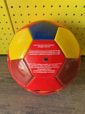 Minge de Fotbal Coca-Cola   Ediție de Colecție UEFA Euro 2016 (Mărimea 5)