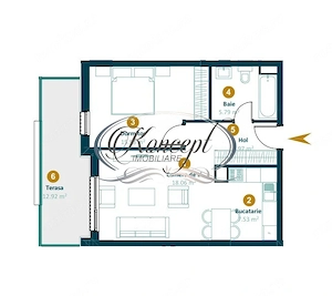 Apartament ultrafinisat in bloc nou - imagine 14