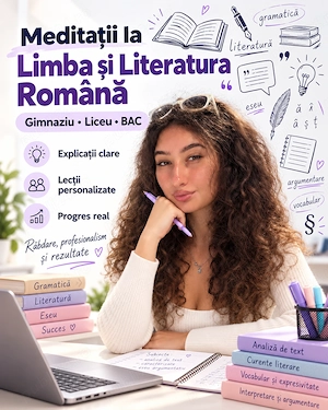 Meditații la limba și literatură română pentru gimnaziu și liceu