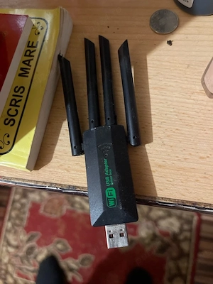 stick wireless usb cu 6 antene