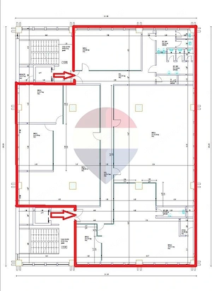 Spațiu de birouri de 513 mp de închiriat în zona Centrul Civic - imagine 4