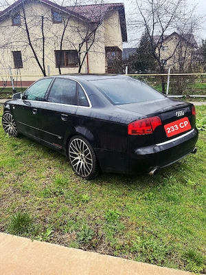 Audi A4 B7 Sedan 3.0 V6 TDI 233 CP Quattro | Pachet S-Line Complet | Automată  - imagine 2