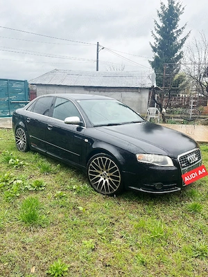 Audi A4 B7 Sedan 3.0 V6 TDI 233 CP Quattro | Pachet S-Line Complet | Automată  - imagine 3