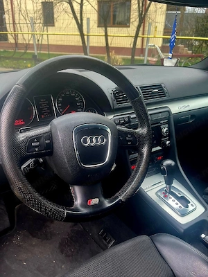 Audi A4 B7 Sedan 3.0 V6 TDI 233 CP Quattro | Pachet S-Line Complet | Automată  - imagine 4