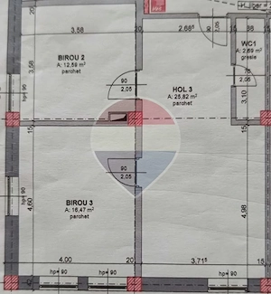 Spații pt birouri de închiriat ultracentral strada Evreilor Deportați - imagine 12