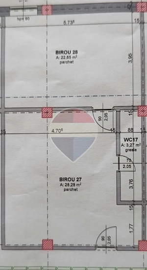 Spații pt birouri de închiriat ultracentral strada Evreilor Deportați - imagine 13