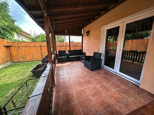 Casa individuala 3 camere, 100mp, mobilat utilat, strada inchisa linistita - imagine 7