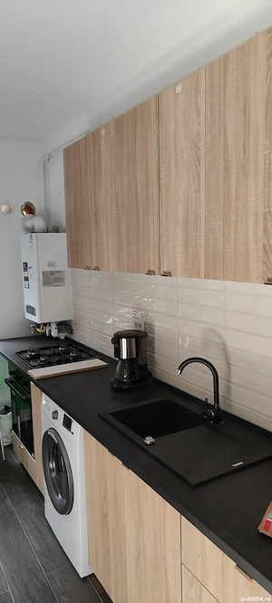 Parter Ap 2camere + loc parcare mobilat utilat Grand Kristal 67mp. - imagine 7