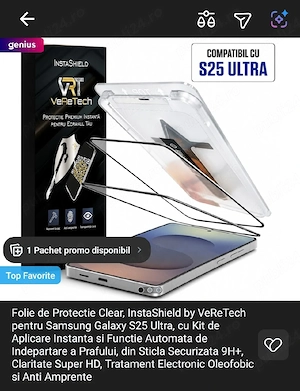 Vand husa + folie pentru Samsung S25 Ultra 
