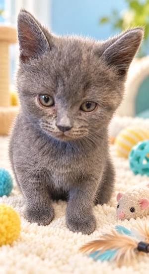 British Shorthair Blue - imagine 2