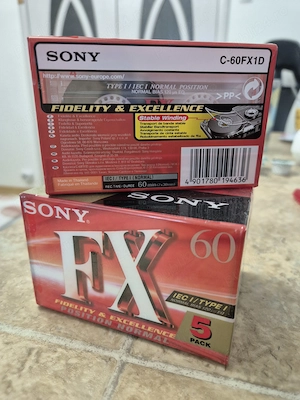 Casete Audio SONY 60 minute