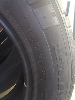 Anvelope215/65/16 C M+S Michelin  - imagine 3