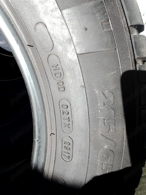 Anvelope215/65/16 C M+S Michelin  - imagine 4