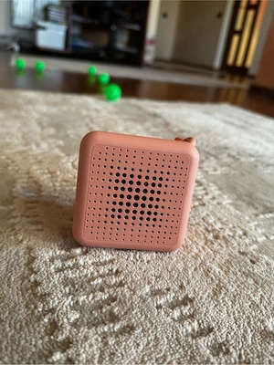 Boxă Bluetooth IKEA VAPPEBY roz, nouă, impermeabilă IP67, cu cutie