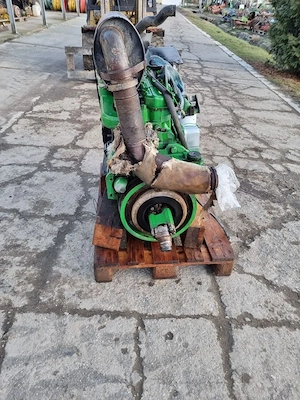 Motor John Deere PowerTech 6081 TRW01, 8.1 l, de pe JD 7710 - imagine 3