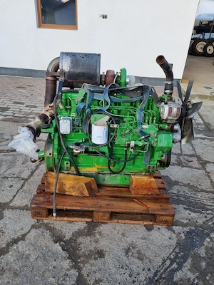 Motor John Deere PowerTech 6081 TRW01, 8.1 l, de pe JD 7710 - imagine 4