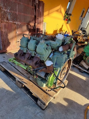 Motor Mercedes V6 OM421, combine Claas Jaguar / Dominator / Mega - imagine 3