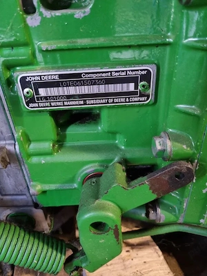 Cutie de viteze completă combină siloz John Deere 5820 + alte piese