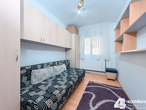 Apartament 3 camere Vlaicu ,58 mp,et.P 4 mobilat,utilat +termotecă - imagine 5
