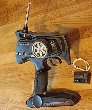 Radiocomanda modelism Acoms 2 canale + receptor pentru automodel sau navomodel telecomanda masinuta