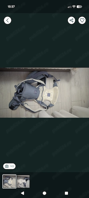 Marsupiu bebe ergonomic 