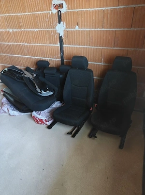 Vand Interior Complet BMW E91 Europa - Scaune Față și Banchetă Spate - Stare Foarte Bună - imagine 3