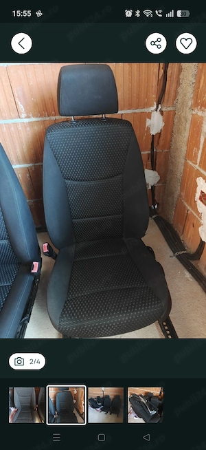 Vand Interior Complet BMW E91 Europa - Scaune Față și Banchetă Spate - Stare Foarte Bună - imagine 2