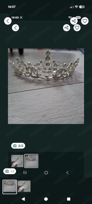 diademă mireasă 