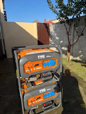 Se vinde generator de curent monofazic pe benzina O'MAC GT 13000E, 6.5 kW
