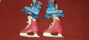 Patine Nr 37-38 și rotile 36