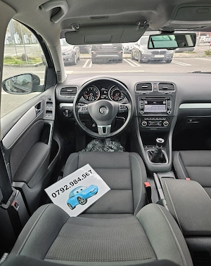 VW Golf 6 1.4 TSI Parkassist Încălzire Scaune Clima Pilot Automat Bluethoot Euro5  - imagine 12