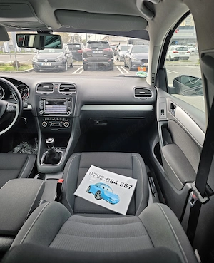 VW Golf 6 1.4 TSI Parkassist Încălzire Scaune Clima Pilot Automat Bluethoot Euro5  - imagine 13